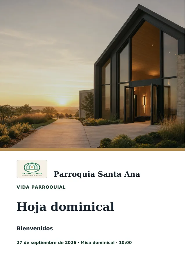 Bienvenida dominical