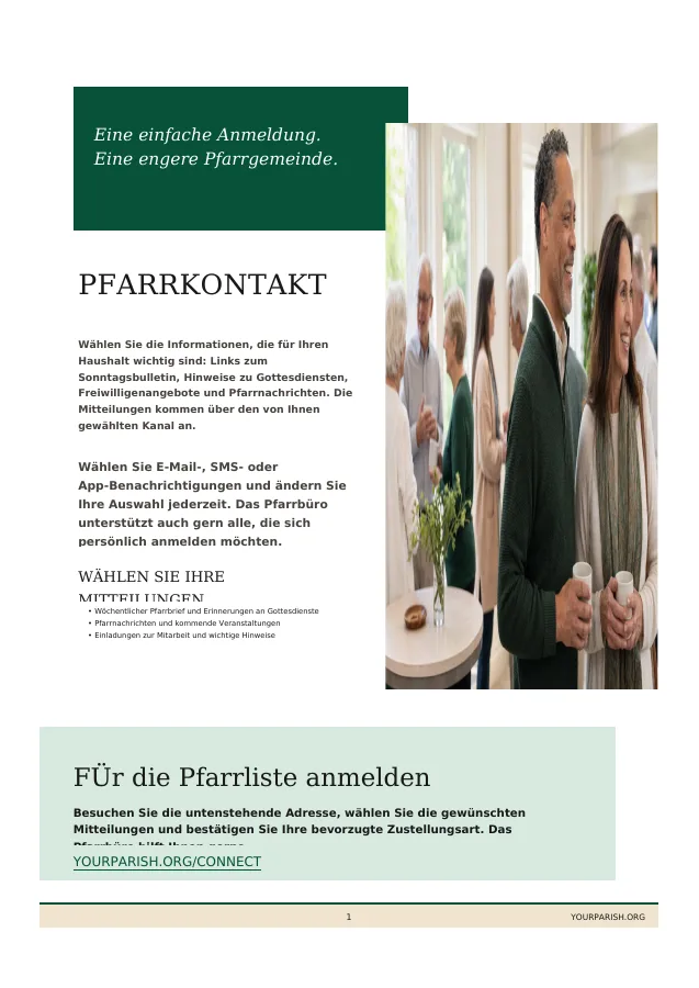 Parish Communications Signup