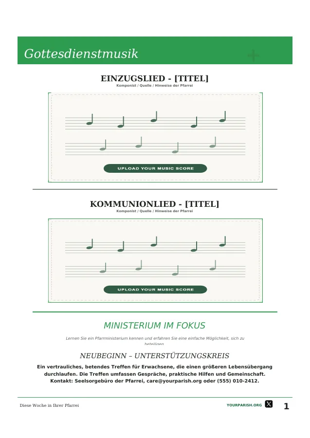 Two Scores with Ministry Spotlight