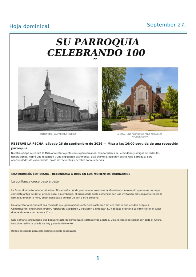 Anniversary Then & Now + Reflection