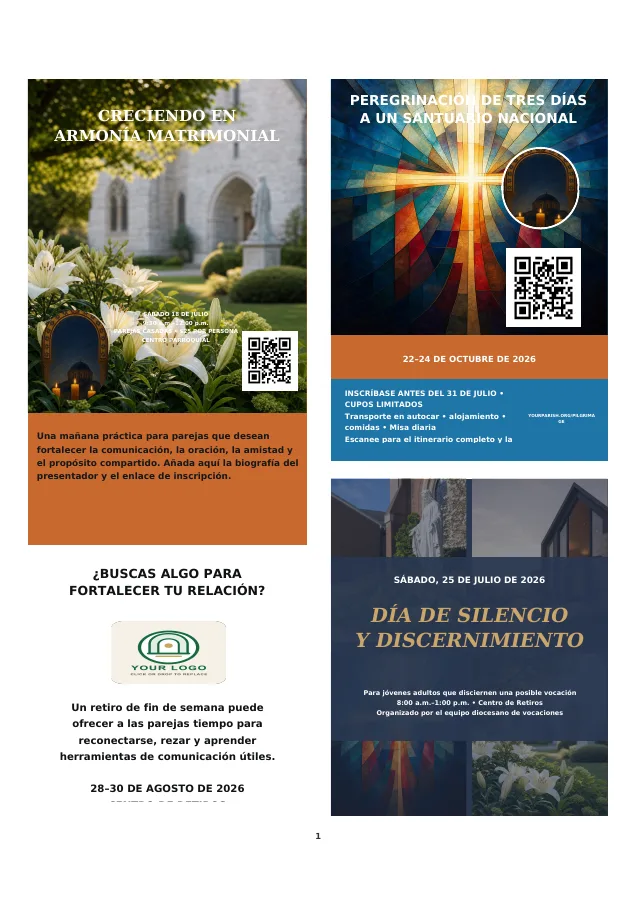 Retreats and Pilgrimage Promotions