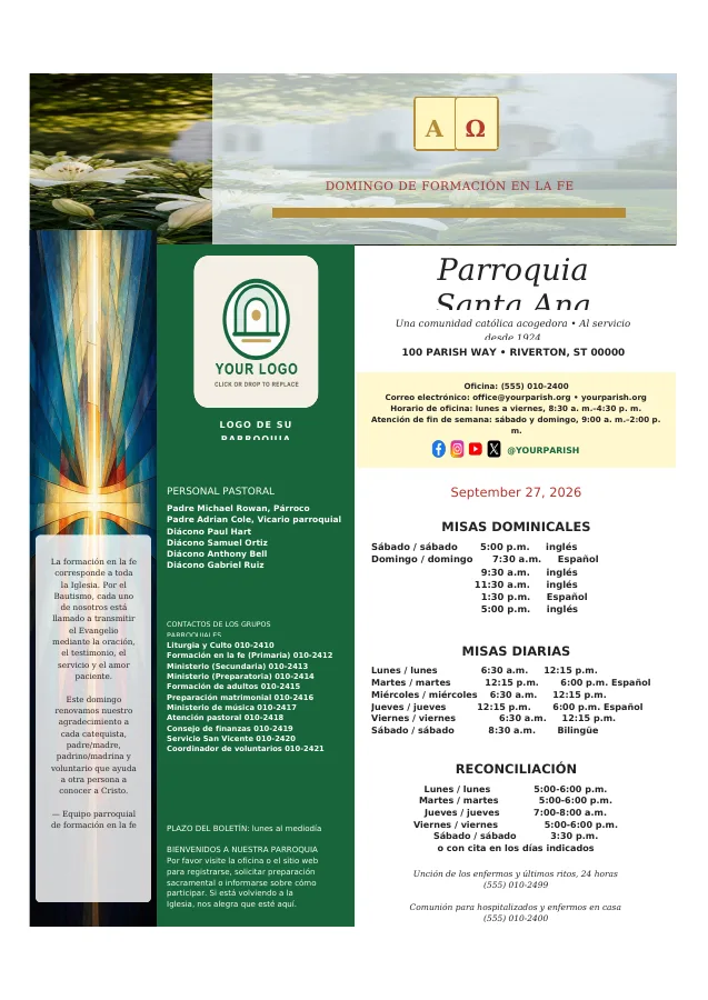 Scripture Feast + Parish Guide Cover