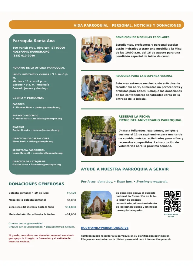 Staff Directory, News & Giving