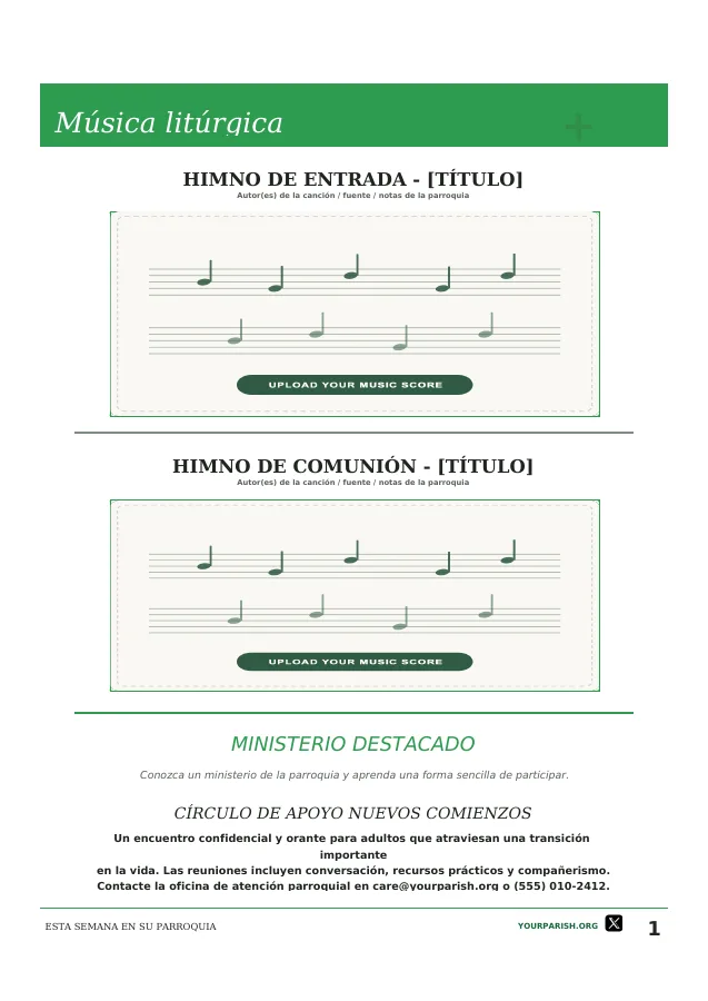 Two Scores with Ministry Spotlight