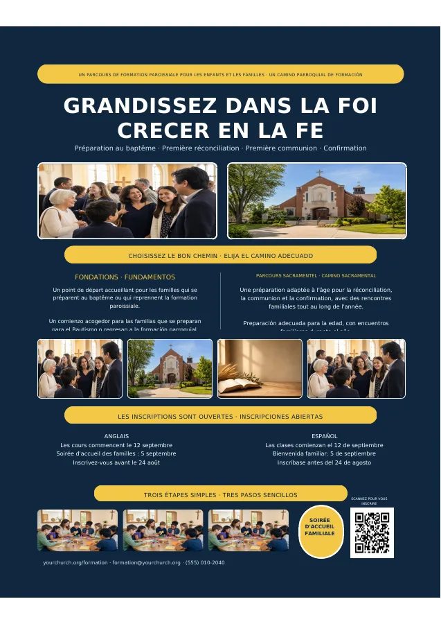 Bilingual Sacramental Preparation Campaign