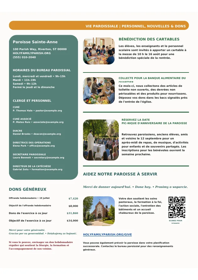 Staff Directory, News & Giving