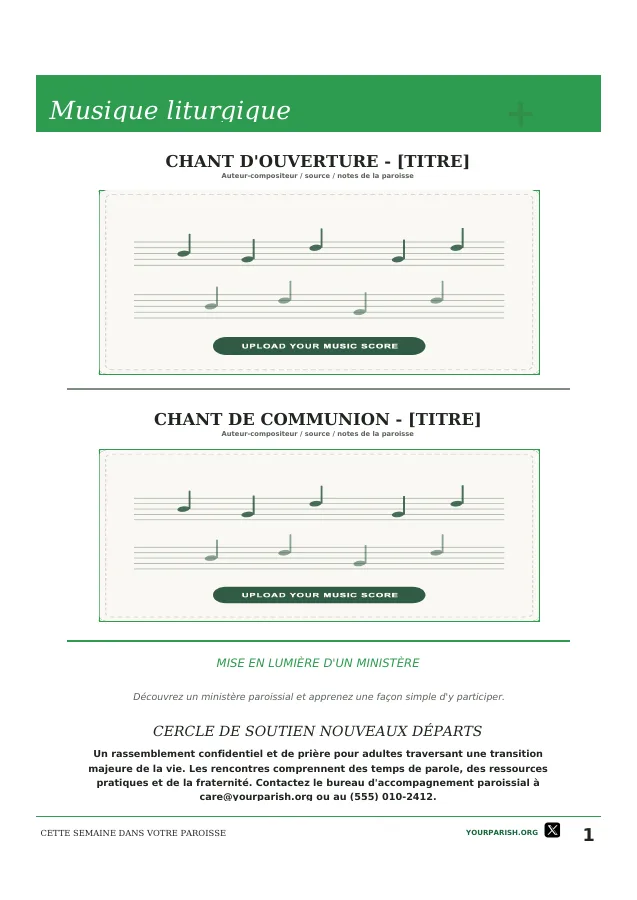 Two Scores with Ministry Spotlight
