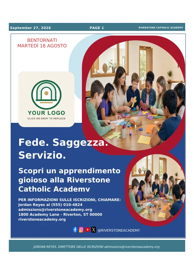 Catholic School Admissions Feature