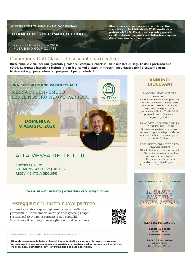 Event Feature + Diocesan News