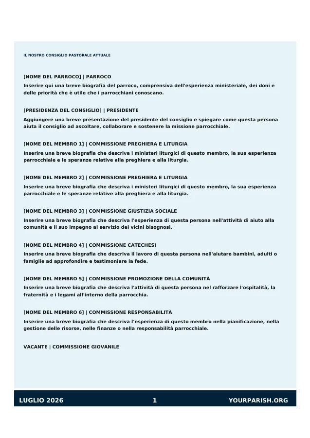 Leadership Biographies