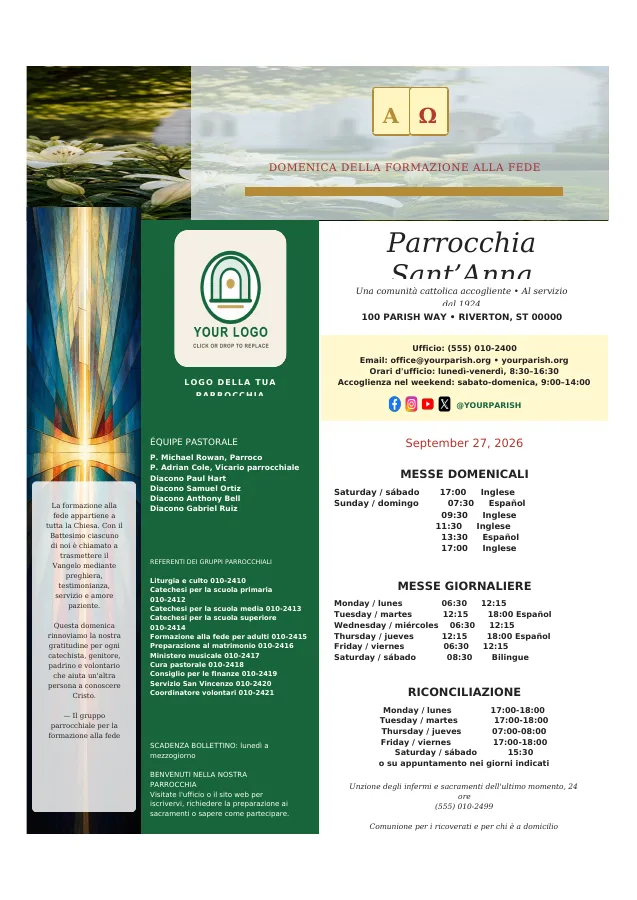 Scripture Feast + Parish Guide Cover