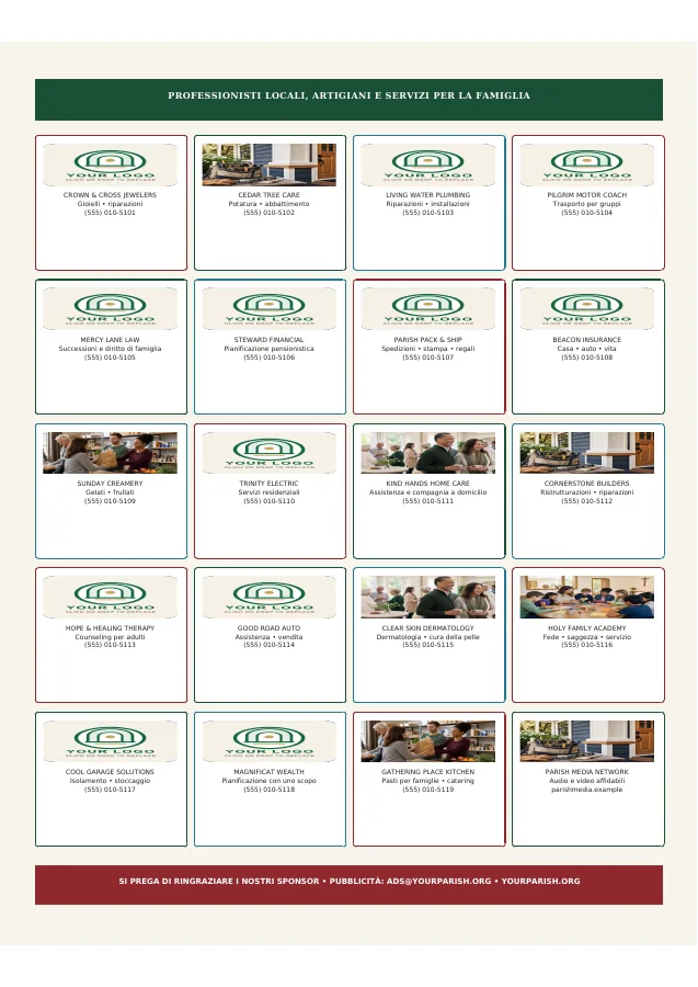 Sponsor Mosaic — Finance, Trades + Family Services