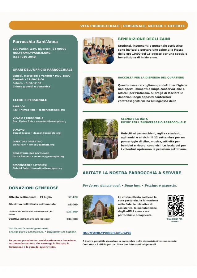 Staff Directory, News & Giving