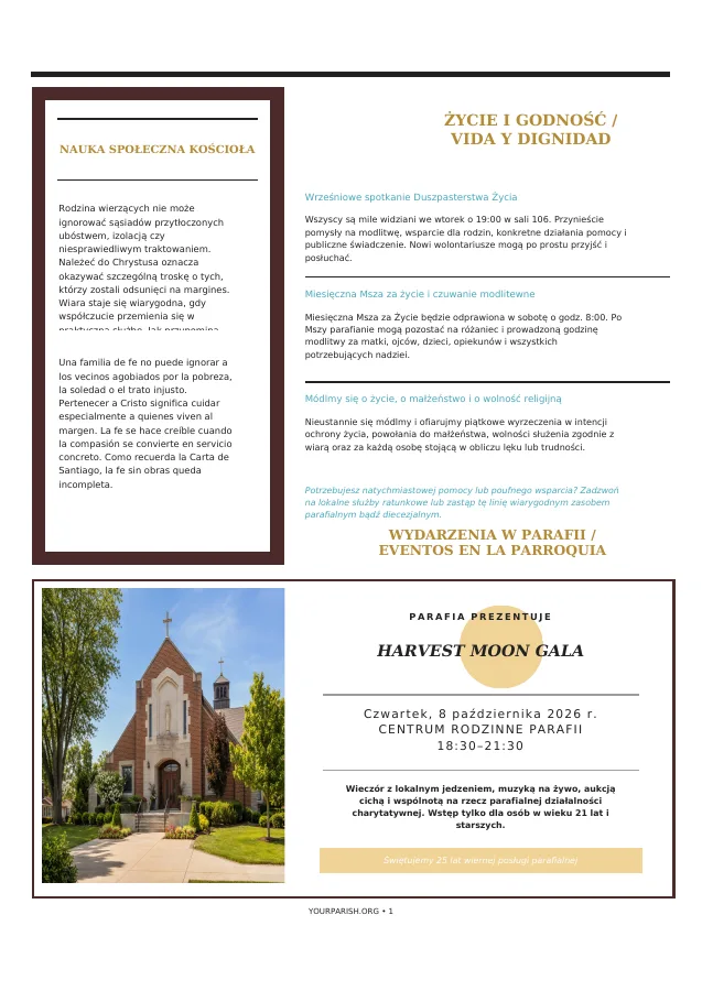 Social Teaching + Gala Feature